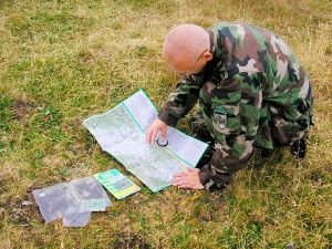 orientácie v divočine pomocou mapy a buzoly kurz armytraining